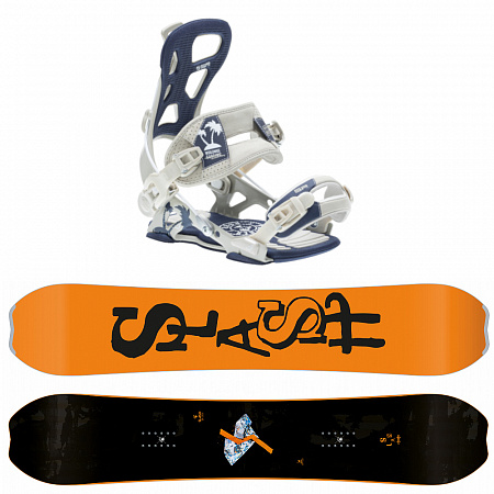 Комплит сноуборд HAPPY PLACE + крепления BROTHERHOOD FT Комплит сноуборд HAPPY PLACE + крепления BROTHERHOOD FT